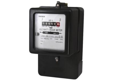 Long Life Front Active Single Phase Energy Meter DD862 for With Drum Wheel Register