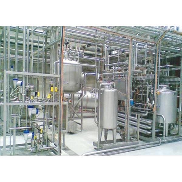 Small Scale Yogurt Processing Equipment , Small Milk Processing Unit ISO Approved
