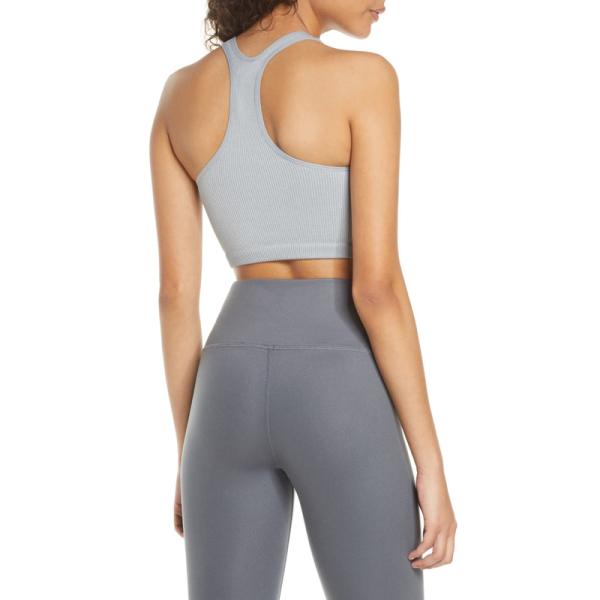 Wholesale Workout Women High Impact Ribbed Yoga Sport Bra Crop Tank Top sport wear