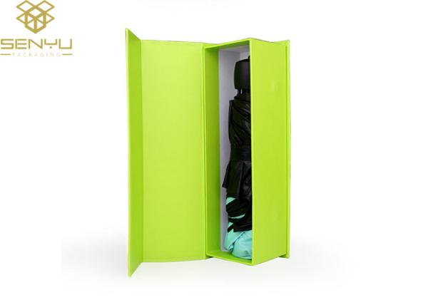 Custom Luxury Umbrella Gift Box Cardboard Magnetic Folding 28*8*7.5cm