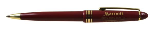 Plastic Marriott hotel ballpoint pen,plastic Marriott pen,plastic hotel pen