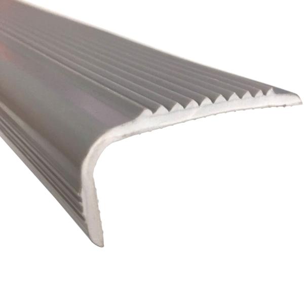 Protective L Shape PVC Rubber Stair Nosing Edge Trim for Slip Resistant Stair Treads
