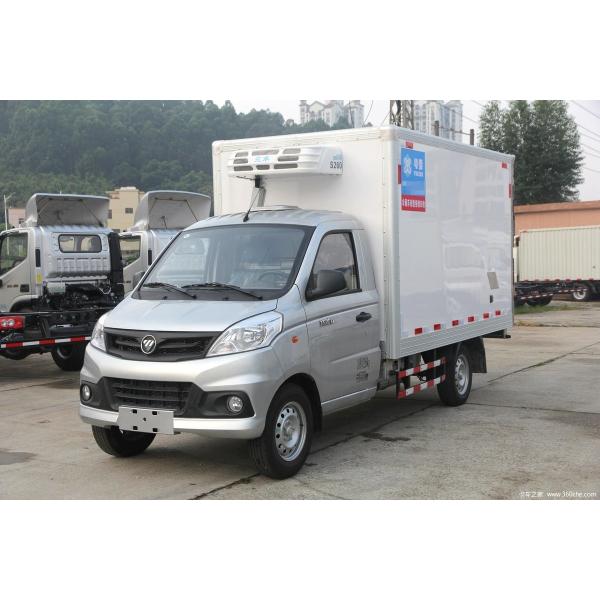 2 Refrigerated тележки Foton бензина тонны типа Refrigerated замораживателя Van топлива