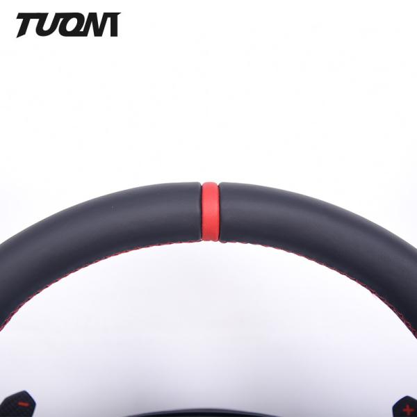 Audi Smooth Alcantara Leather Steering Wheel Carbon Fiber A6 A7