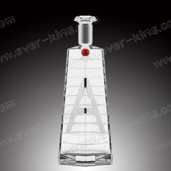 Башня двойника 750ML сформировала бутылки стекла ликера