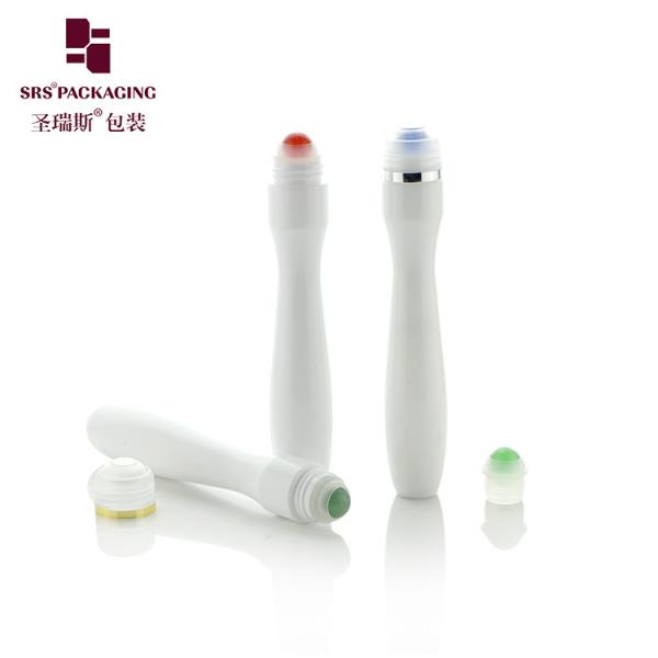 SRS8449-15ML PETG Plastic Gemstone Roller Bottle for Eye Serum Packaging