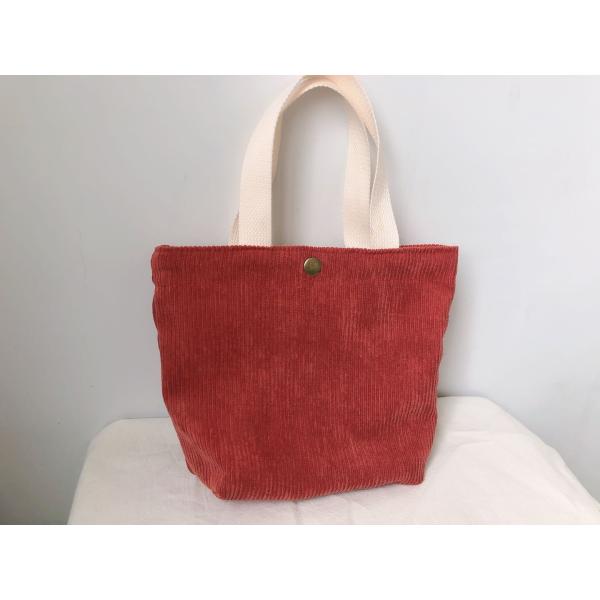 ARTSY CORDUROY BAG CASUAL PORTABLE MINI LADIES CLUTCH BAG VINTAGE CLOTH BAG BENTO BAG