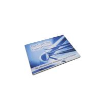 Cartão de convite de tela LCD de papel, 7 polegadas 128MB Vídeo em folheto impresso