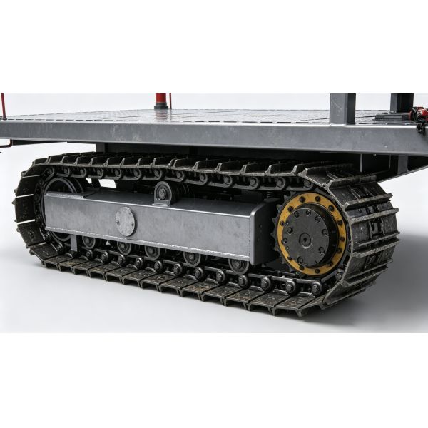 Heavy Duty Sealed Steel Crawler Support Assembly Mud Proof Low Wear Modular Design