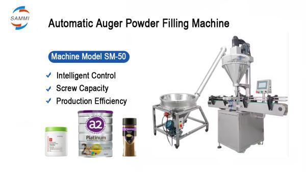 Máquina de llenado de polvo semiautomática de alta precisión para polvo, harina, especias, azúcar, gránulos para botellas de bolsillo
