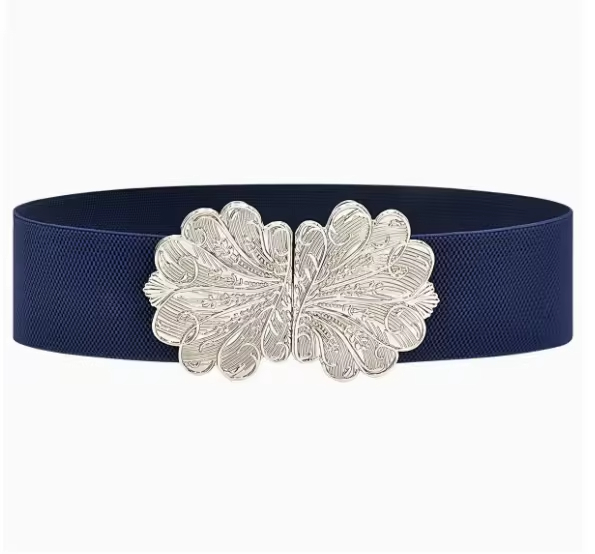 Hot Sale Casual Alloy Buckle Adjustable Elastic Flexible Woven Fashion Women Belts for Wholesale Price