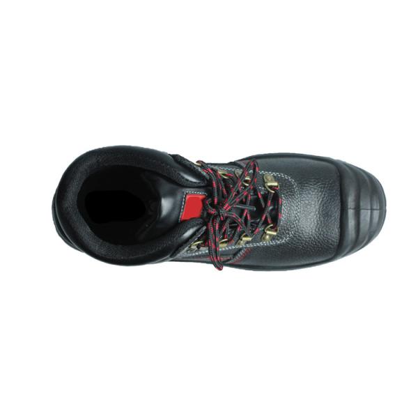 Leather Upper Material Safety Boots Comfortable EVA Insole Puncture Resistant For Your Customer's Needs