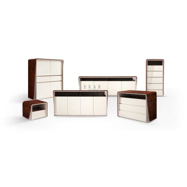 Modern Italian Design Dining Room High Gloss Veneer Sideboard  W006D7