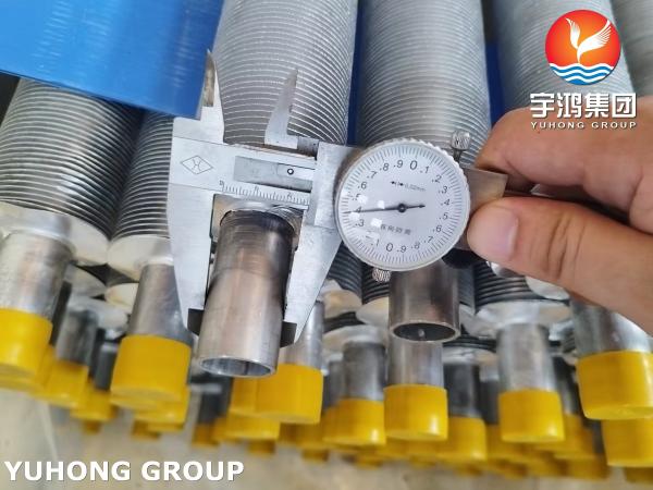 Wound Type Fin Tube ASME SA249 TP316L Stainless Steel Welded Pipe