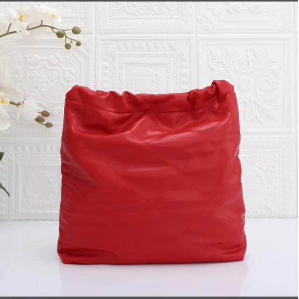 5 Colors Large Metal Chain Tote Handbags for Women Designer All Seasons Large Size