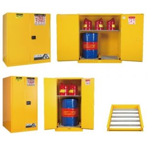 110-Gallon Drum Safety Cabinet SSD100110- OSHA NFPA Compliant