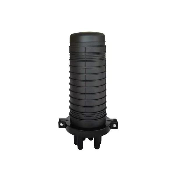 72 Fiber Fiber Optic Closure With Waterproof Ring Six Port Base