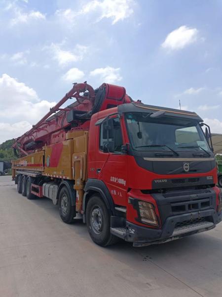 2019 Shacman 67m Truck Mounted Concrete Boom Pump Truck SYM5538THB On Volvo Chassis