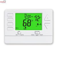 Riseem Numérique LCD Batterie 24V Salle électronique 7 jours de programmation Thermostat pour le contrôle de la température