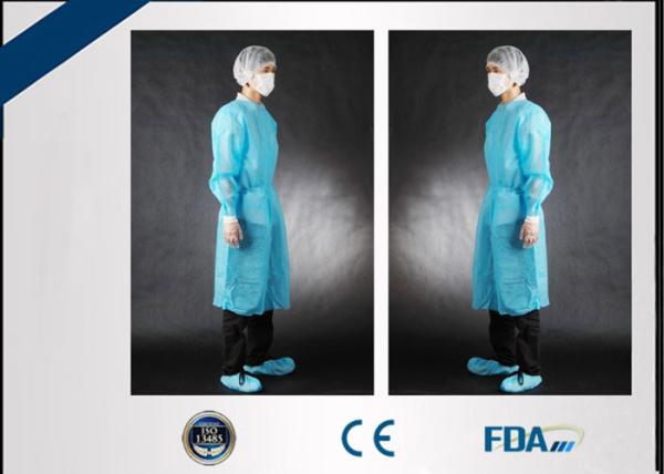 Latex Free Disposable Medical Gowns , Disposable Protective Wear S - 3XL