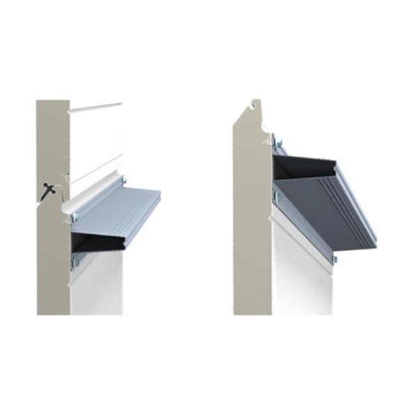 0.5-1.2 мм оцинкованная стальная гаражная дверь подшипник канала ролл формирования машины