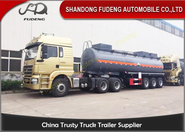 Bitumen Storage Transport Tanker Trailer /  Tri Axle petroleum tank trailers