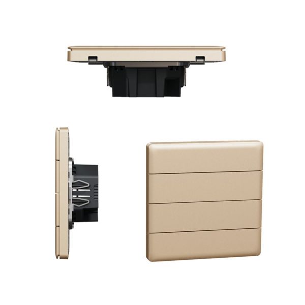 Unica KNX Secure 8 Gang Push Button Panel NP16164_01WG Encrypted Smart Panel