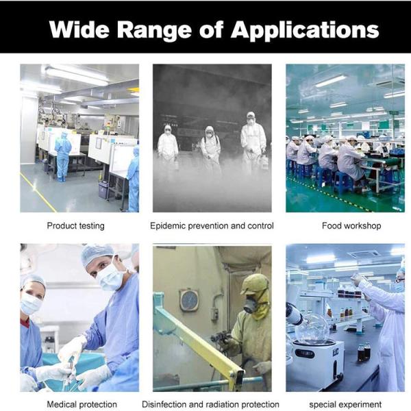 White KN95 Face Mask Medical  Protective Coverall  Protective Clothing