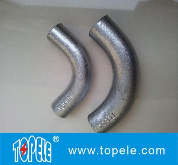 BS4568 Acessórios de conduta 20 mm, 25 mm Cotovelo sólido de ferro maleável, 90 graus