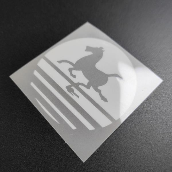 Sportswear Silver Reflective Logo High Visibility Custom Reflective Labels For Clothing