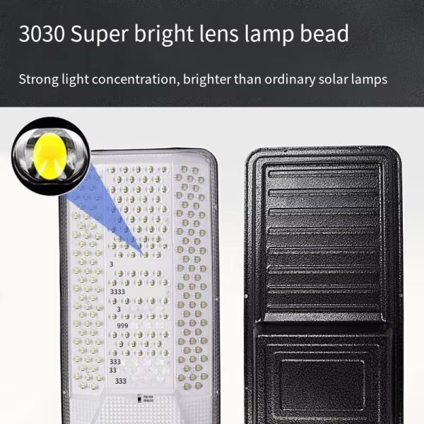 High Brightness LED Solar Street Light IP65 Waterproof for Outdoor Road Yard