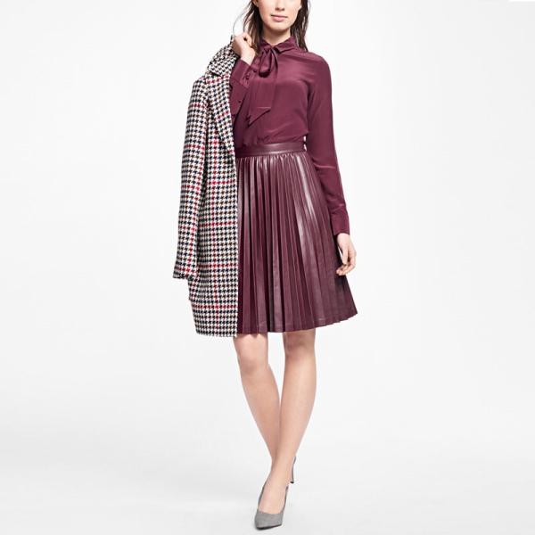 Новое прибытие плиссировало юбку дамы половинную