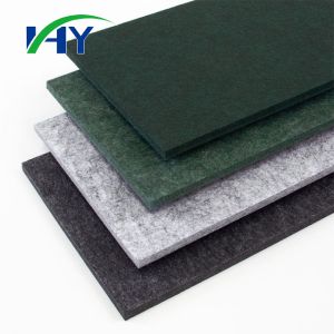 Customizable PET Acoustic Panels Flame Retardant For School Ceilings