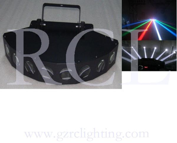 LED Fan-shaped 8-Eyes / Heads Beam Light / LED 8pcs * 5W RGBW Beam Light