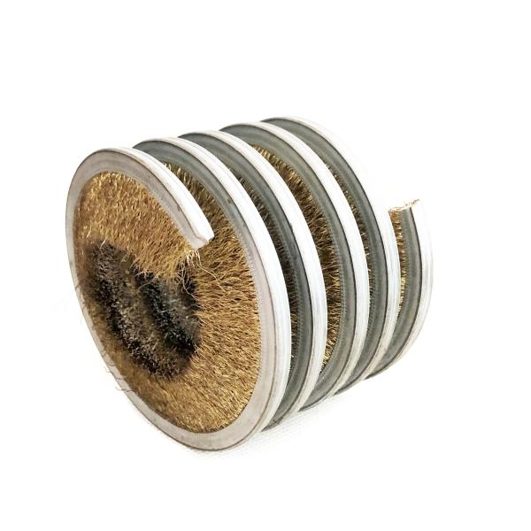 OEM Industrial Espiral bobina de Primavera escova de nylon Espiral escova para desmontar
