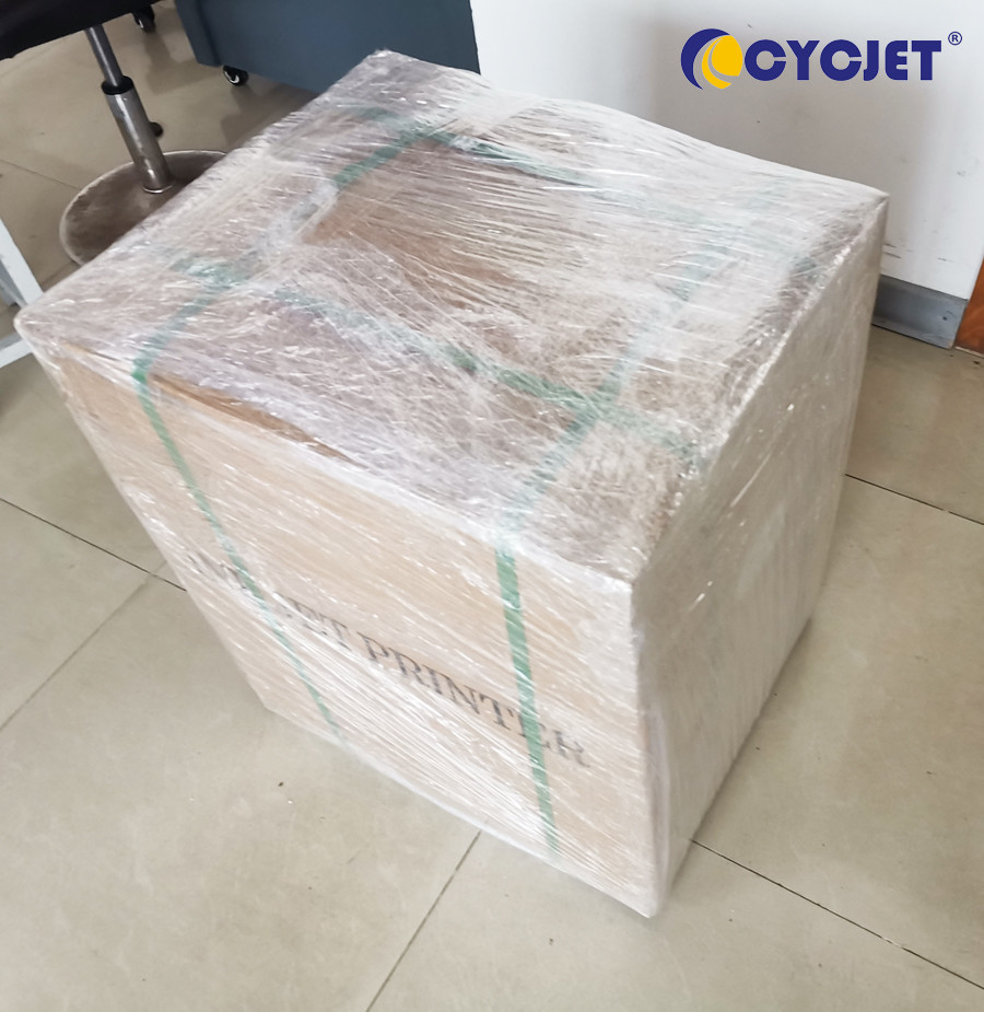 Машина принтера пакета еды промышленная струйная Semi автоматическая кодируя