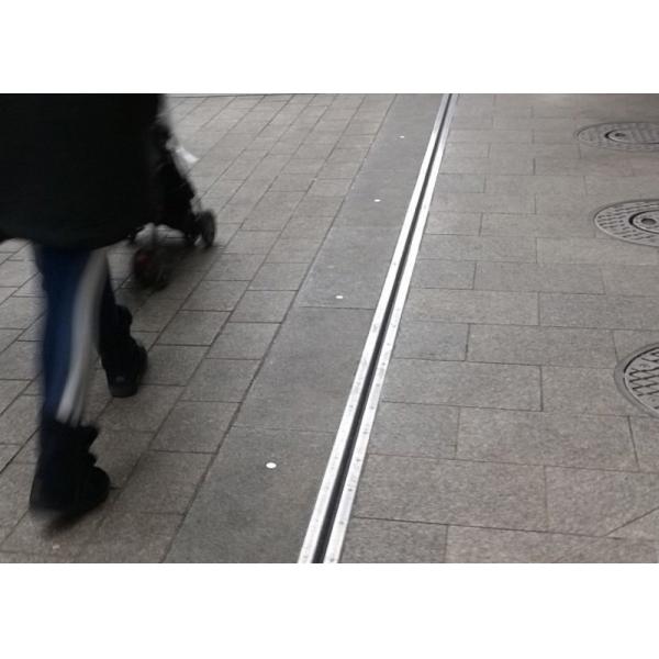 Wood Floor Tile Trim 25mm Aluminium Movement Joint Aluminum Extrusion Profile