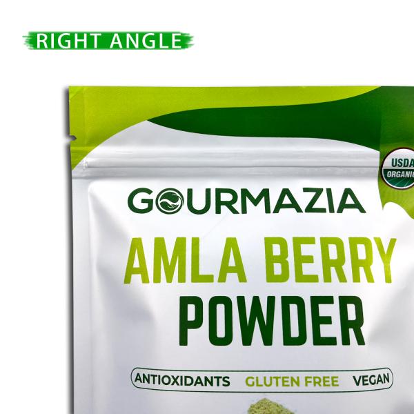 Custom Plastic Packaging Bags Stand Up Zipper Doypack For Organic Food Packaging