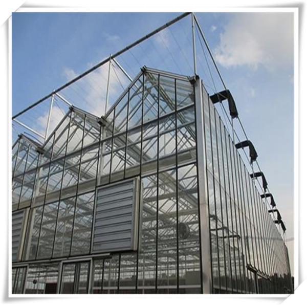 Height 3m Customized Agriculture Small Glass Garden Greenhouse for Vegetables Growing