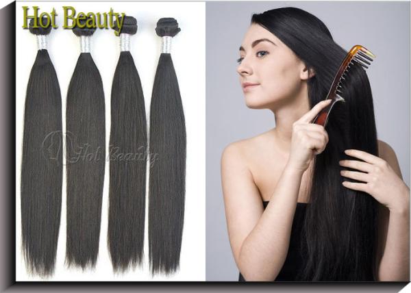 Peruvian Virgin Human Hair Extensions Silky Straight Healthy Ends Durable