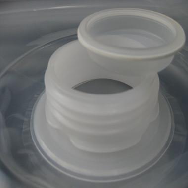 Spout chemical storage round bottom oil Liner Drum 200 Ltr Round Bottom Aluminum Foil Bag Drum Liner With Snap