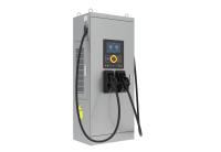 Estación de carga rápida para vehículos eléctricos de CC de 60KW a 240KW, nueva condición, con dos pistolas GBT CCS1 CCS2, cargador para vehículos eléctricos