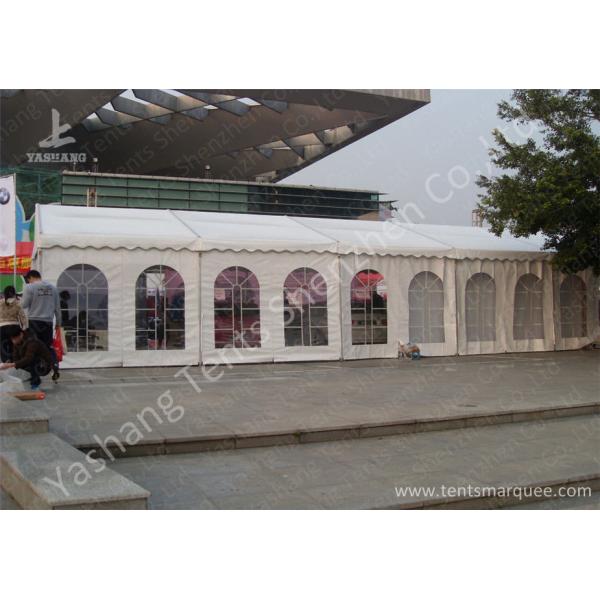 Waterproof Temporary Aluminum Alloy Frame Portable Storage Tents Warehouse Usage