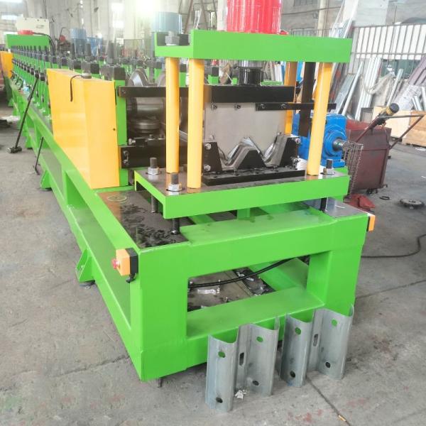 2mm-4mm Sheet Thickness W Beam 2 Waves Crash Barrier Guardrail Roll Forming Machine