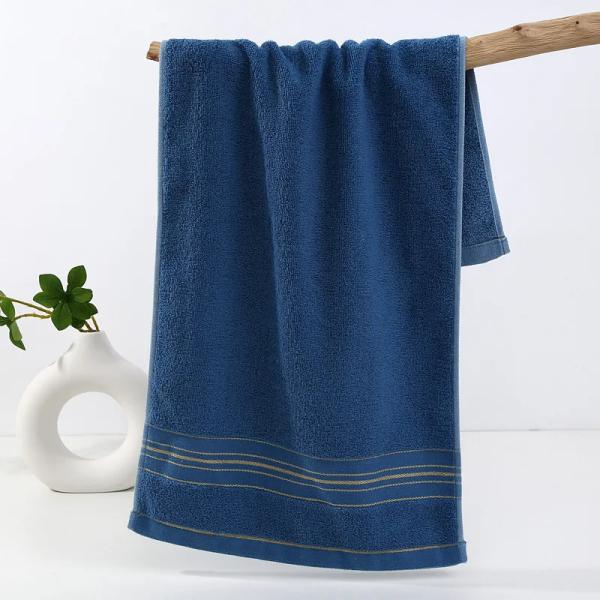 Thickened Embroidered Towel 35*75cm Adult Absorbent Household Towel in Pure Cotton 32