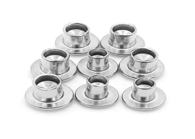 3mm 4mm 6mm Stainless Steel Tubular Rivets SUS304 316 316L Semi Tube Rivet