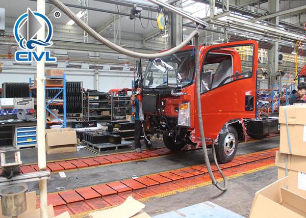 Low Noise Light Mini Tipper Truck / Air Brake 2-5 Ton Light Duty Dump Truck