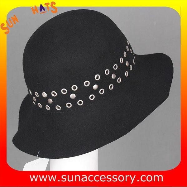 6090433 Sun Accessory customized  winner  fashion  wool felt  clothe hats, women hats and caps wholesaling