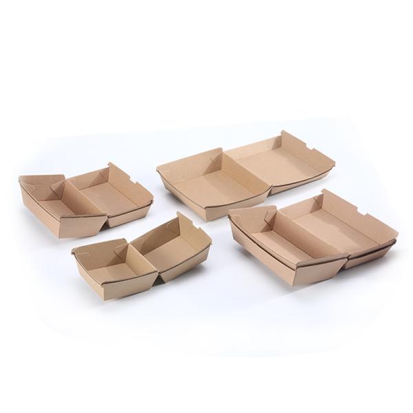 Recyclable Burger Hot Dog Box French Fries Boxes Container Cardboard Paper Packaging