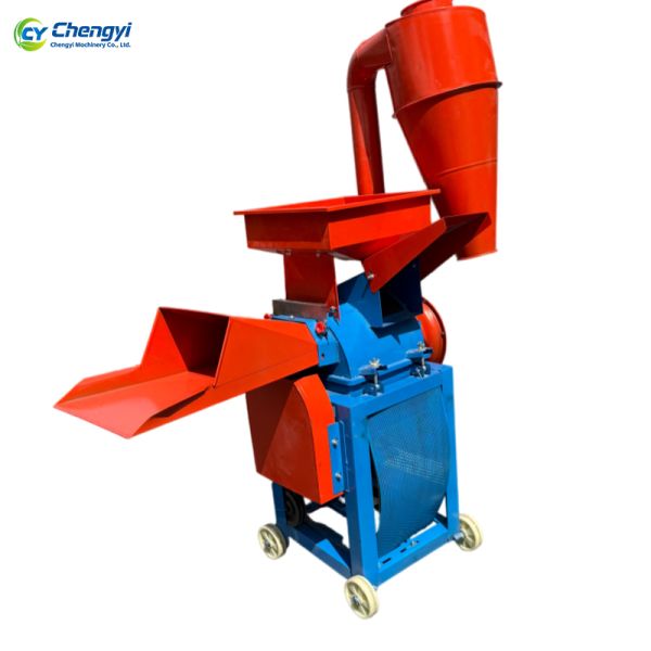 Steel Self Priming Grass Pulping Machine Durable Forage Crushing Equipment